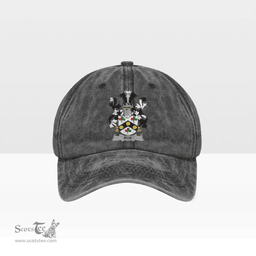 Irish Roe Coat of Arms Family Crest Ireland Denim Cap