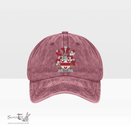 Irish Ogle Coat of Arms Family Crest Ireland Denim Cap
