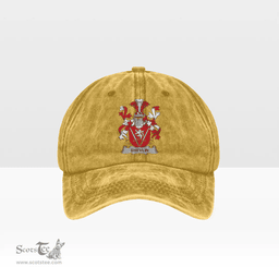 Irish Shevlin Coat of Arms Family Crest Ireland Denim Cap
