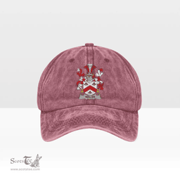 Irish Walsh Coat of Arms Family Crest Ireland Denim Cap