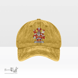 Irish Pepper Coat of Arms Family Crest Ireland Denim Cap