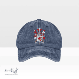 Irish Pettit Coat of Arms Family Crest Ireland Denim Cap