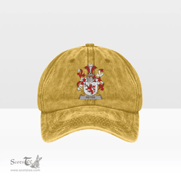 Irish Pettit Coat of Arms Family Crest Ireland Denim Cap