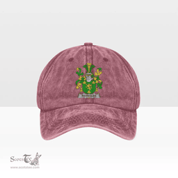 Irish Reynolds or McRannell Coat of Arms Family Crest Ireland Denim Cap