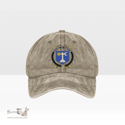 Irish House of MARTIN Coat of Arms Family Crest Ireland Denim Cap