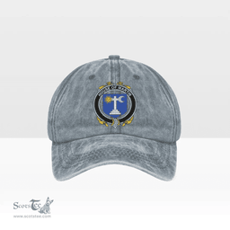 Irish House of MARTIN Coat of Arms Family Crest Ireland Denim Cap