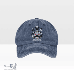 Irish Yaxley Coat of Arms Family Crest Ireland Denim Cap