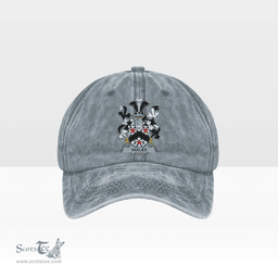 Irish Yaxley Coat of Arms Family Crest Ireland Denim Cap
