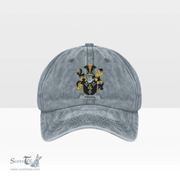 Irish Tisdall or Tisdale Coat of Arms Family Crest Ireland Denim Cap