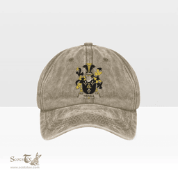 Irish Tisdall or Tisdale Coat of Arms Family Crest Ireland Denim Cap