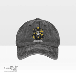 Irish Tisdall or Tisdale Coat of Arms Family Crest Ireland Denim Cap