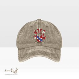 Irish Phaire Coat of Arms Family Crest Ireland Denim Cap