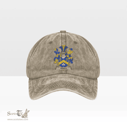 Irish Traill or Trayle Coat of Arms Family Crest Ireland Denim Cap