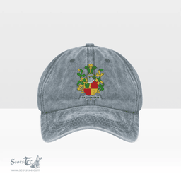 Irish Packenham Coat of Arms Family Crest Ireland Denim Cap