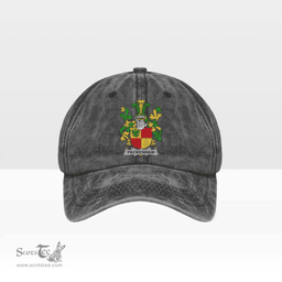 Irish Packenham Coat of Arms Family Crest Ireland Denim Cap