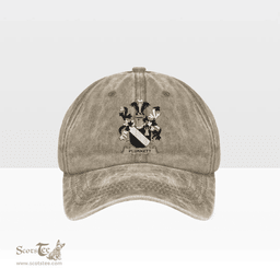 Irish Plunkett Coat of Arms Family Crest Ireland Denim Cap