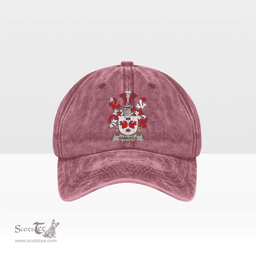 Irish Samuels Coat of Arms Family Crest Ireland Denim Cap