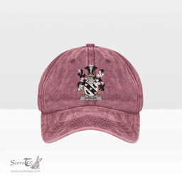 Irish Rowley or O Rowley Coat of Arms Family Crest Ireland Denim Cap