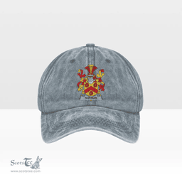 Irish Norman Coat of Arms Family Crest Ireland Denim Cap