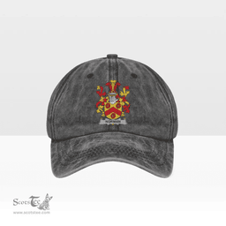 Irish Norman Coat of Arms Family Crest Ireland Denim Cap