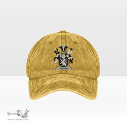 Irish Verdon Coat of Arms Family Crest Ireland Denim Cap