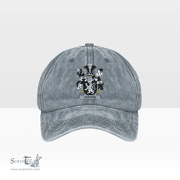 Irish Verdon Coat of Arms Family Crest Ireland Denim Cap
