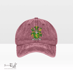 Irish Shane or McShane Coat of Arms Family Crest Ireland Denim Cap