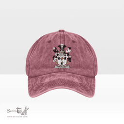 Irish Whalley Coat of Arms Family Crest Ireland Denim Cap