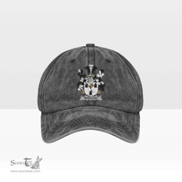 Irish Whalley Coat of Arms Family Crest Ireland Denim Cap
