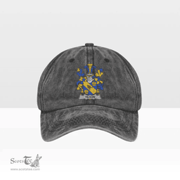 Irish Tilson Coat of Arms Family Crest Ireland Denim Cap