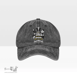 Irish Temple Coat of Arms Family Crest Ireland Denim Cap