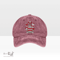 Irish Nugent Coat of Arms Family Crest Ireland Denim Cap