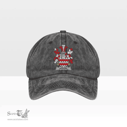 Irish Nugent Coat of Arms Family Crest Ireland Denim Cap