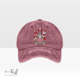 Irish Thornhill Coat of Arms Family Crest Ireland Denim Cap