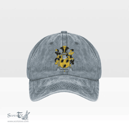 Irish Trumbull or Turnbull Coat of Arms Family Crest Ireland Denim Cap