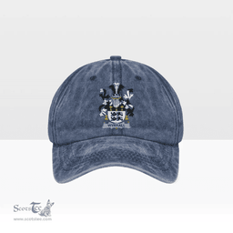 Irish Wyrrall Coat of Arms Family Crest Ireland Denim Cap