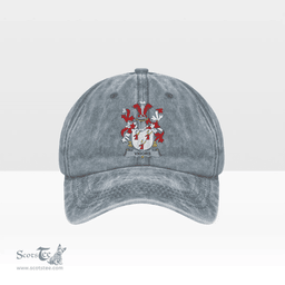 Irish Vigors Coat of Arms Family Crest Ireland Denim Cap