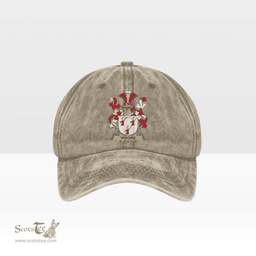 Irish Vigors Coat of Arms Family Crest Ireland Denim Cap
