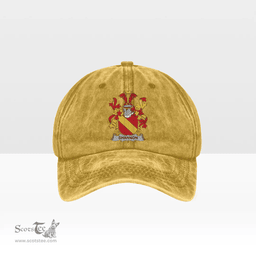 Irish Shannon Coat of Arms Family Crest Ireland Denim Cap