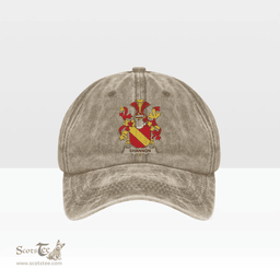 Irish Shannon Coat of Arms Family Crest Ireland Denim Cap