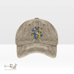 Irish Orpen Coat of Arms Family Crest Ireland Denim Cap