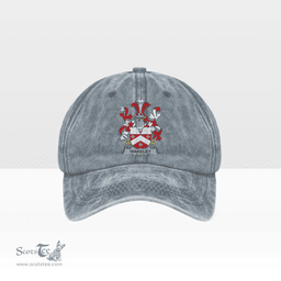 Irish Wakeley Coat of Arms Family Crest Ireland Denim Cap