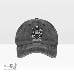 Irish Vernon Coat of Arms Family Crest Ireland Denim Cap
