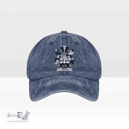 Irish Yeates Coat of Arms Family Crest Ireland Denim Cap