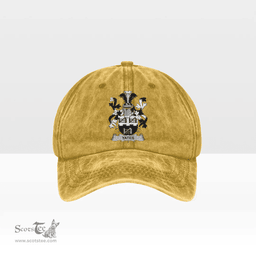Irish Yeates Coat of Arms Family Crest Ireland Denim Cap