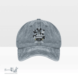 Irish Yeates Coat of Arms Family Crest Ireland Denim Cap