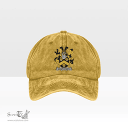 Irish Wentworth Coat of Arms Family Crest Ireland Denim Cap