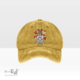 Irish Toler or Toller Coat of Arms Family Crest Ireland Denim Cap