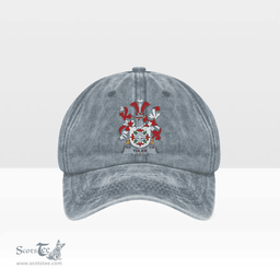 Irish Toler or Toller Coat of Arms Family Crest Ireland Denim Cap