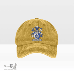 Irish Sherlock Coat of Arms Family Crest Ireland Denim Cap